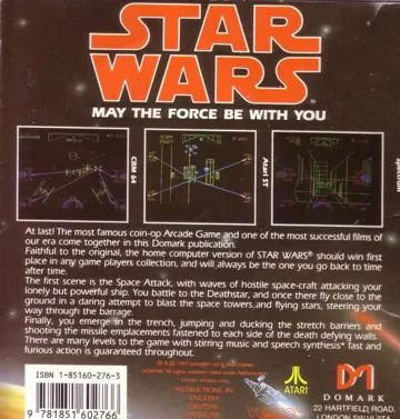 Star Wars box cover back